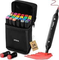 Stifte Set Schwarz 80 Farben Doppelspitze Zeichnen Malen Alkohol, FüR Manga