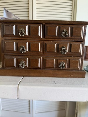 Wooden Music Jewelry Box