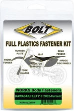 Bolt MC Hardware Full Plastic Fastener Kit - KAW-KLX110W