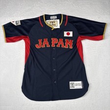 Men  s Shohei Ohtani Japan Jersey Headgear Classics Navy Medium