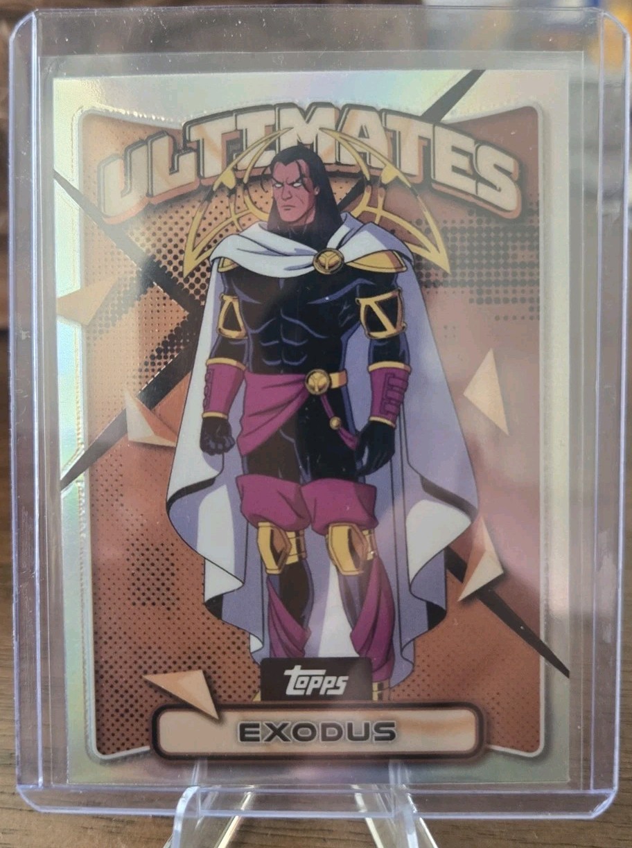 MINT 2025 Topps Finest X-Men '97 ULTIMATES Bronze Exodus Refractor #12 Card