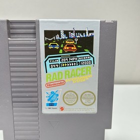 Rad Racer Nintendo NES Loose PAL ITA SOLO CARTUCCIA MATTEL