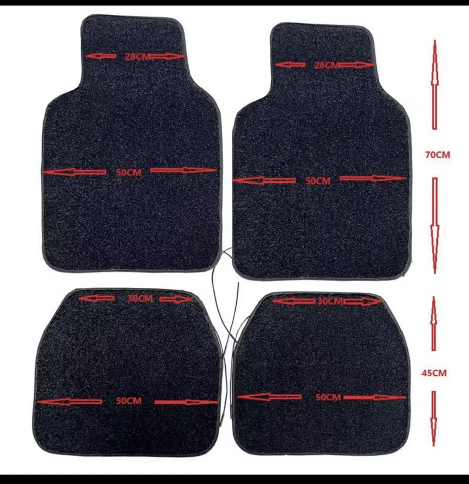 Fiber Optic Starlight Car Mats Star light LED Rugs With APP & Remote Control - Image 3 of 4