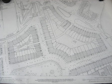 1895 Ordnance Survey Office Town Street Plan- Edinburgh Cannon Mills Map