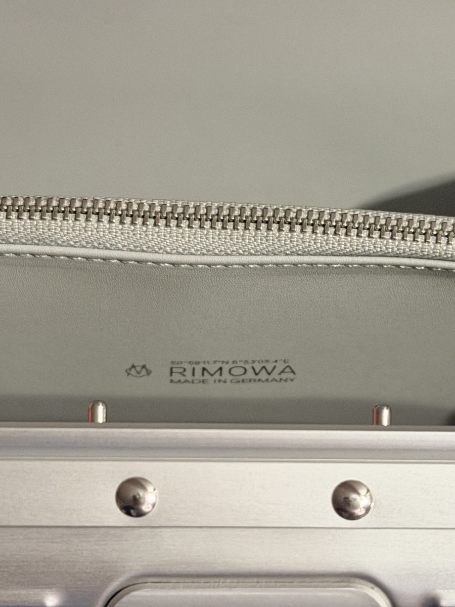 RIMOWA Silver Personal Cross-Body Bag 19 - Excellent Condition! | eBay