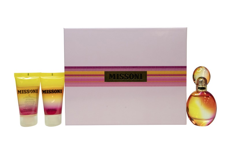 Missoni (2015) Gift Set 50ml EDT + 50ml Body Lotion + 50ml Shower Gel - Image 2