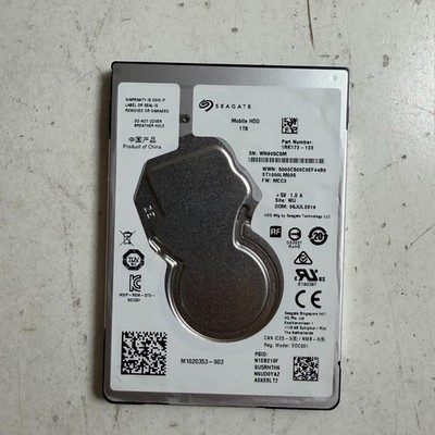 Seagate Mobile HD ST1000LM035 1TB 2.5'' Internal Mechanical Hard Disk Drive