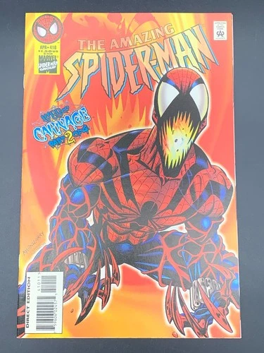 AMAZING SPIDERMAN # 410 - KEY 1ST SPIDER-CARNAGE (266)