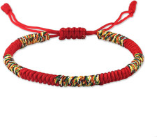 Lucky Red String Bracelet for Women Men Teen Tibetan Buddhist Prayer Handmade Yo