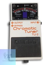 BOSS TU-2 Chromatic Tuner Effect Pedal JP