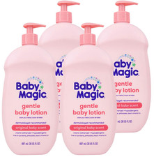 Gentle Baby Lotion 30 Fl Oz Pack of 4 Vitamins Aloe Free of Paraben...
