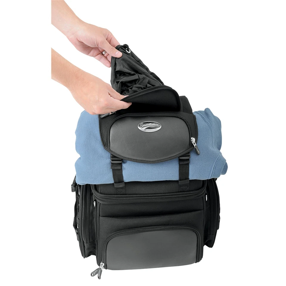 SADDLEMEN Sissy Bar Bag 3515-0113 Foto 3 de 4