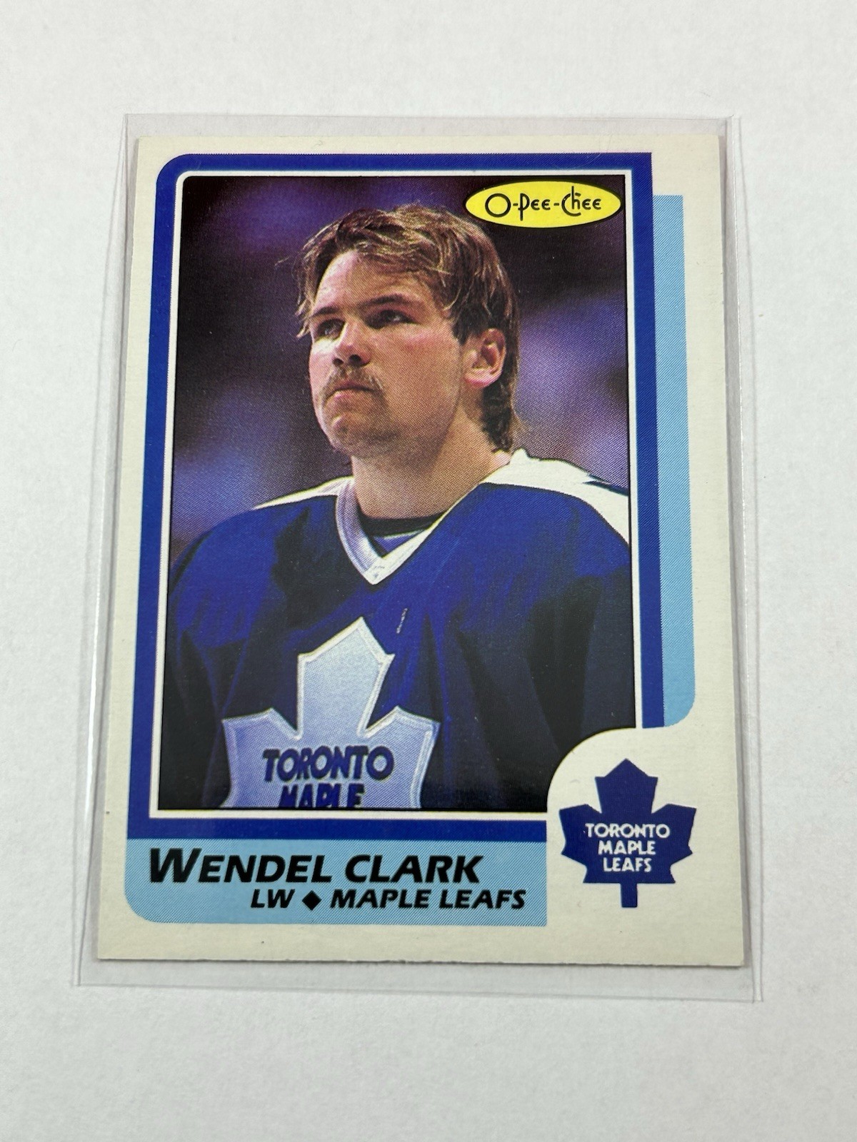 1986 O-Pee-Chee Wendel Clark 149 RC NM HOF