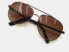 Oscar De La Renta Sunglasses Mod-3041 210 Brown Aviator EUC