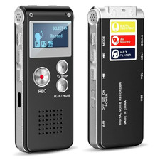 Mini Digital Audio Recorder USB Voice Recorder with 8GB 16GB 32GB 64GB Card Soun