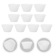  10 Pcs Silikon-Messbecher Küchenutensilien Anmischbecher Epoxid-mischbecher