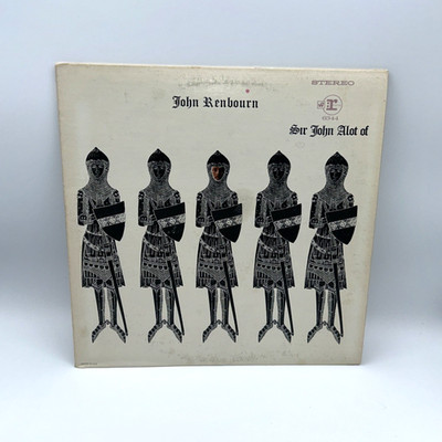 John Renbourn Sir John Alot of Merrie Englandes Musyk Vinyl LP RS 6344 Reprise