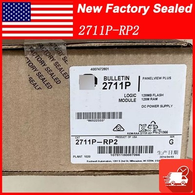 NEW IN BOX 2711P-RP2 PanelView Plus logic module FAST SHIP 1pcs