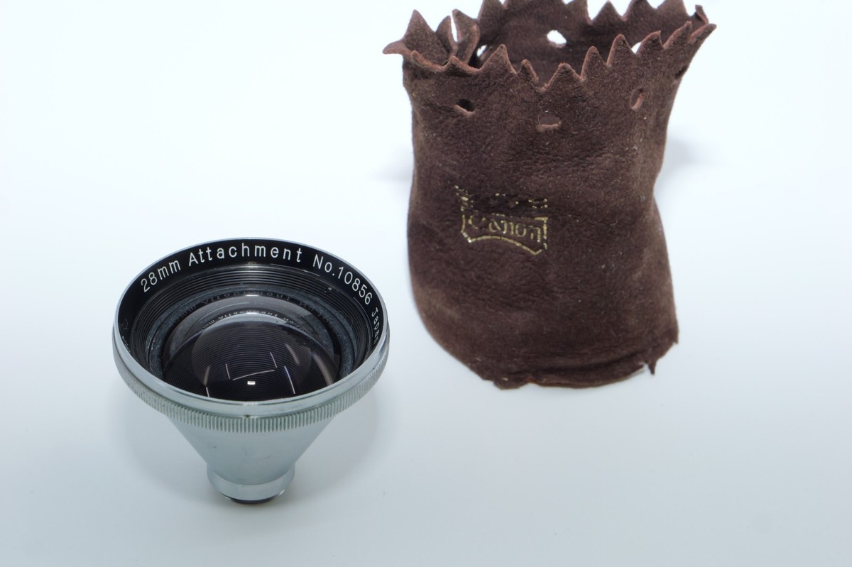 Canon Rangefinder Universal Finder 28mm W.A. Attachment Only