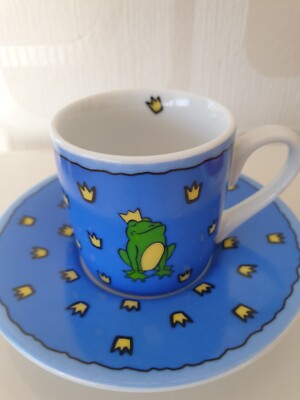 Moccatasse SAMMELTASSE / KÖNITZ / FROSCH 