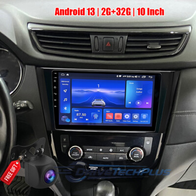 Android 13 CarPlay Car Radio Stereo for Nissan Rogue 2014-2018 X-Trail Qashqai