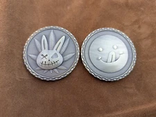 Mad Rabbit 2 1/4 inch challenge coin