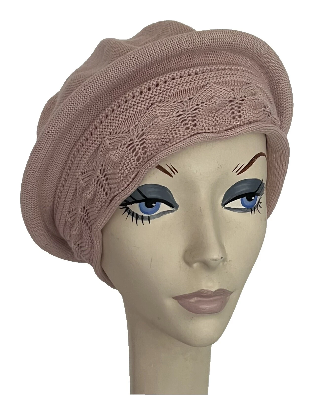 休闲 100% 棉帽子帽子女