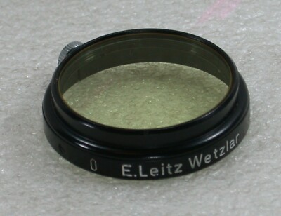 Leitz/Leica 36 mm hellgrün Klemmfilter 0