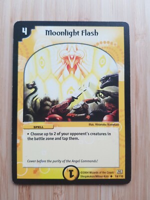Duel Masters Karte - Moonlight Flash 14/110 - Base - DM 01
