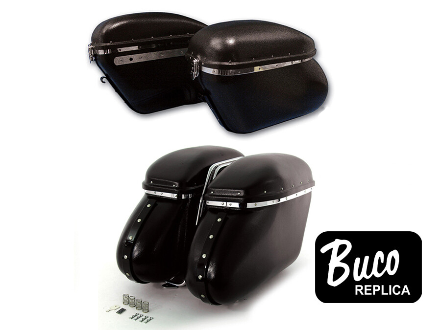 バッグ Motorcycle Accessories byBuco Waterproof Hard Shell Triangle Side Case Bag For Kawasaki
