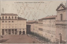 ITALIA 1905 SENIGALIA PIAZZA GARIBALDI E PALAZZO DELLA FILANDA