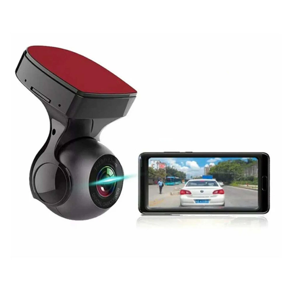 HD 1080P Mini USB/WiFi Car Recorder DVR Video Recorder Night Vision G Sensor - Image 2 of 4