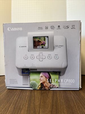 CANON SELPHY CP800 COMPACT DIGITAL PHOTO INKJET PRINTER & Accessories!