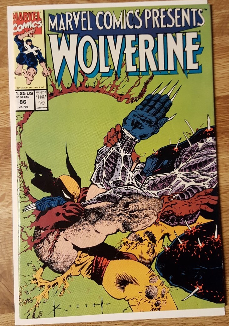 Marvel Comics Presents Wolverine Issue #86 1991 Marvel Comics