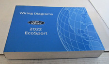2022 Ford EcoSport Electrical Wiring Diagrams Service Manual