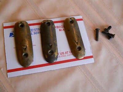 WW1 british enfield rifle No.1  Mk.3 buttplate brass w stock screws SMLE Mk.III