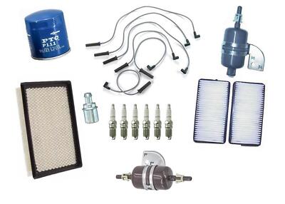 Wires Spark Plugs Air Gas Cabin Filters for Chevrolet Venture Van 3.4L 00-05