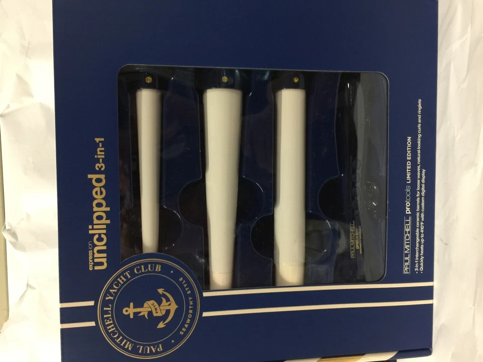 Paul Mitchell, Unclipped 3 in 1 curling Iron     Yacht club - Image 2 of 4