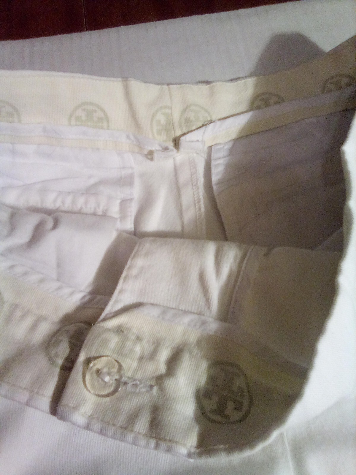 Tory Burch Pants Solid White - image 6