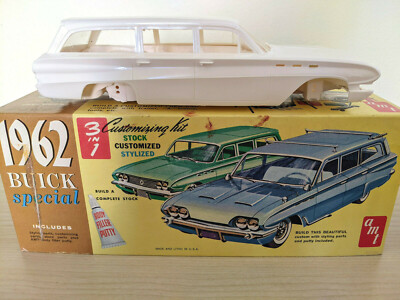 SUPER RARE! *VINTAGE *ORIGINAL AMT 1962 BUICK SPECIAL Model Kit