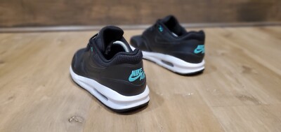 NIKE AIR MAX 1 CUSTOM MENS 10 SNEAKERS SHOES RARE NIKEID BLACK TIFFANY FORCE LOW