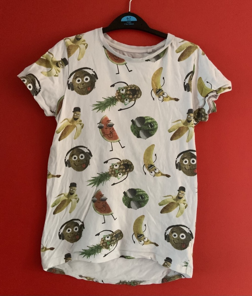 Boys NEXT Funky Fruit Tshirt UK Boys Size 10Yrs (1) UK