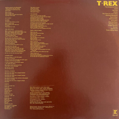 米、加LP T. Rex T.Rex R16440 Reprise Records /00260 T. Rex - T. Rex - Reprise Records, Reprise Records - RS 6440