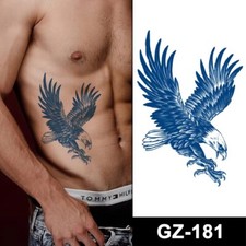 Herbal Juice Semi Permanent Sweatproof Waterproof Body Arm Eagle Tattoo Sticker
