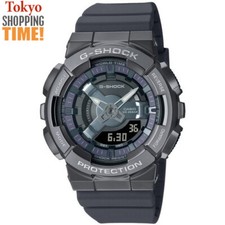 CASIO G-SHOCK GM-S110B-8AJF Stainless Metal Case Analog Digital Quartz Watch