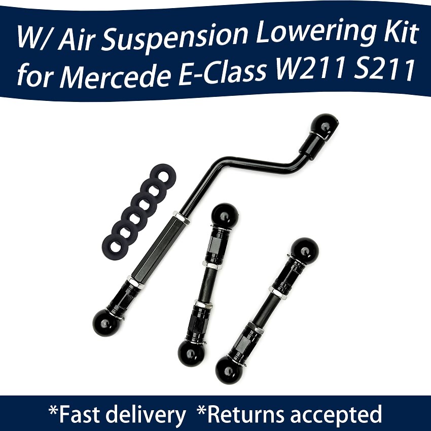 💥for MERCEDES E CLASS E500 E55 E63 W211 Airmatic LOWERING KIT LINKAGES