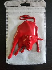 Lamborghini Red Metal Bull Emblem Logo Decal Lamborghini Red Metal Bull Emblem Logo Decal