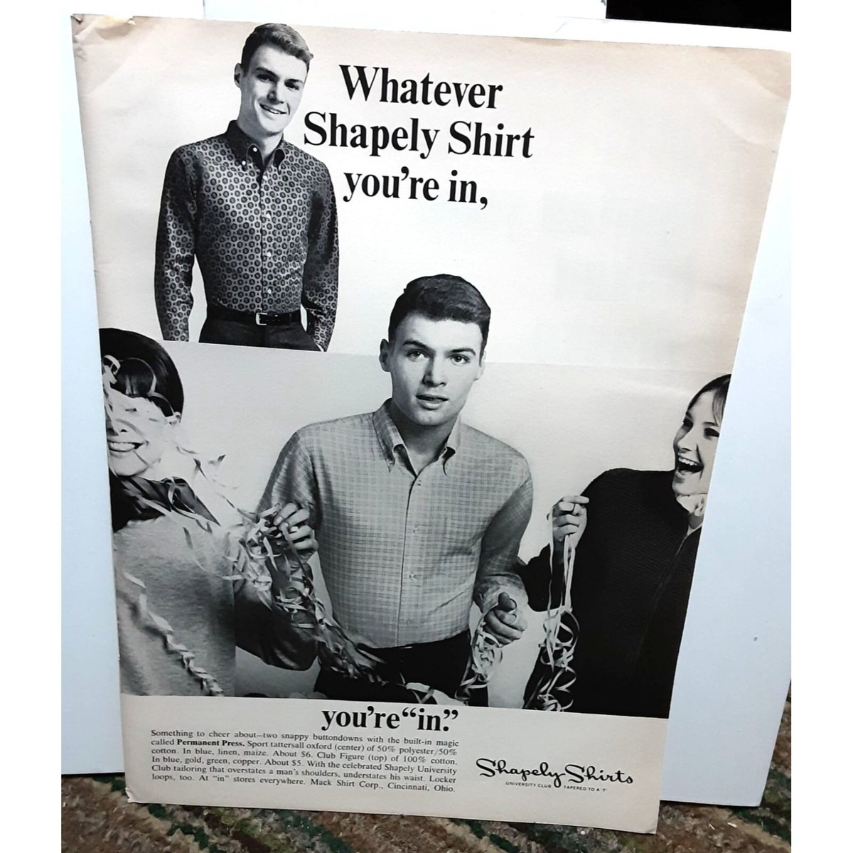 Vintage 1967 Shapely Men