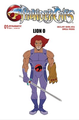 Thundercats #1 P 1:10 Drew Moss Lion O Design Original Variant (02/07/2024) Dyna