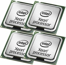 4x Server CPU Intel Xeon 2600 MHZ SOCKET604 SL7HU FSB 400MHZ for Continu